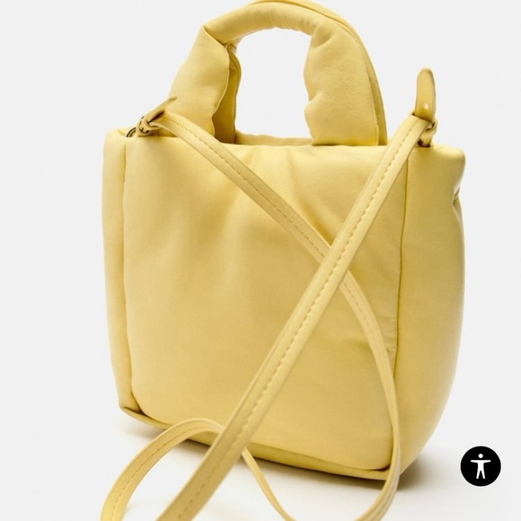 Zara quilted shopper tote. Small - Picture 3 of 13